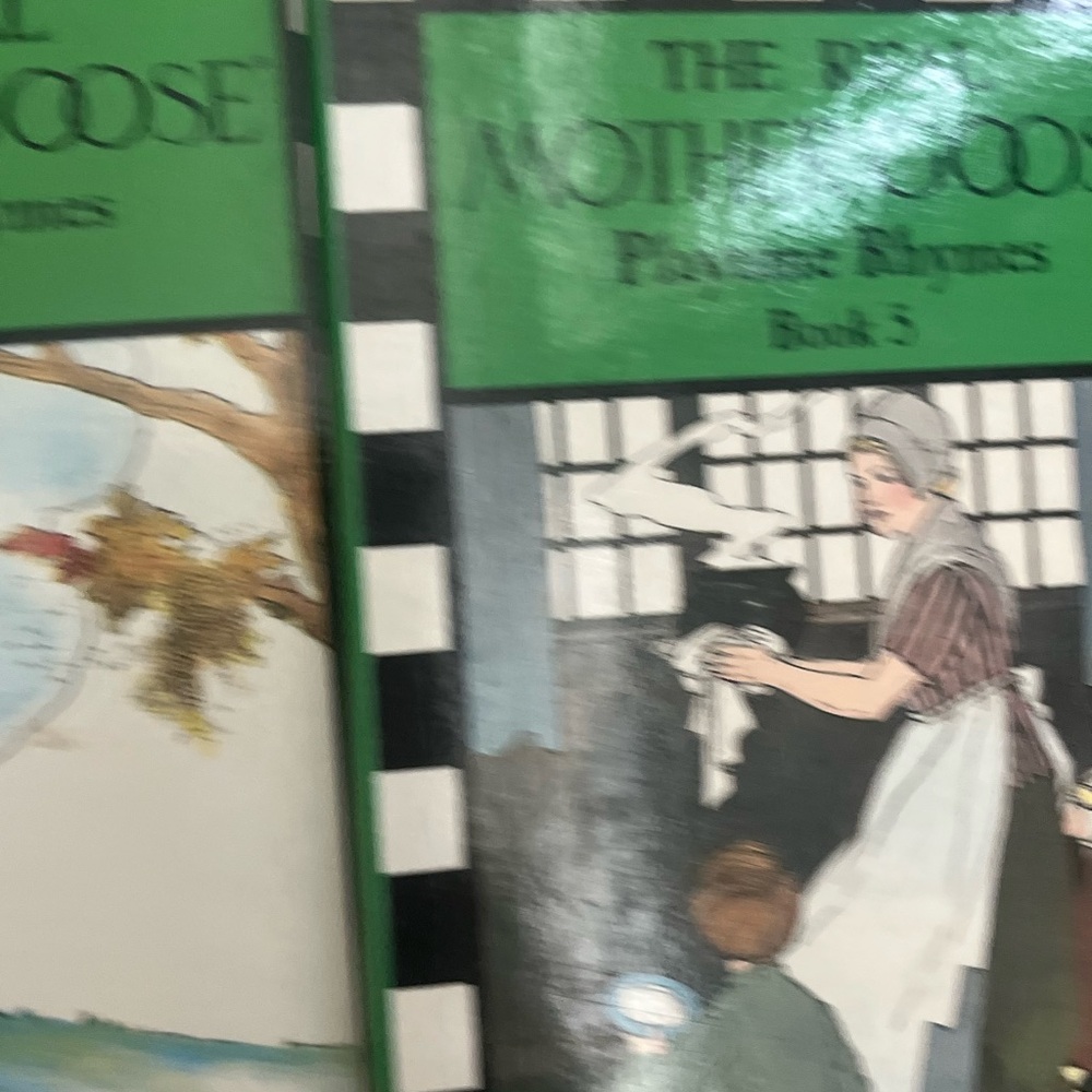 Vintage The Real Mother Goose Fairy Rhymes Book Set - Picture 7 of 16